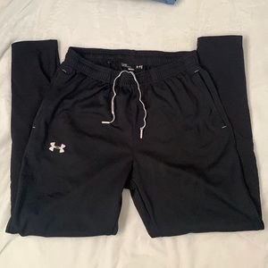 Mens Under Armor Black Joggers